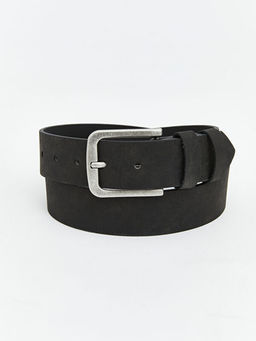 Deri G?r?n?ml? Erkek Kemer