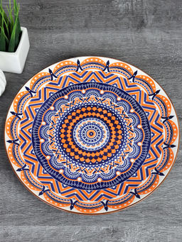 Блюдо круглое 27 см керамика / KR5 /уп 36/ - Галеонтрейд фото 4