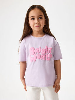 ACOOLA / Футболка детская для девочек Liamin фиолетовый