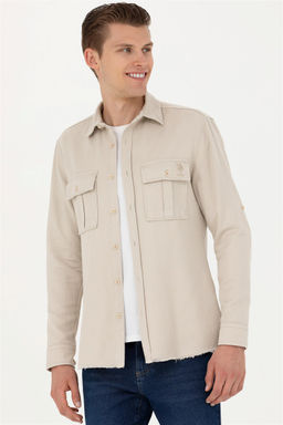 Мужская рубашка с длинным рукавом Stone - U.s. polo assn фото 10