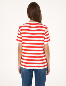 Beyaz Regular Fit Ti__rt - Pierre cardin фото 5