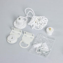 Штора рулонная Ветви, блэкаут, 60200 см, цвет белый - Simaland фото 4