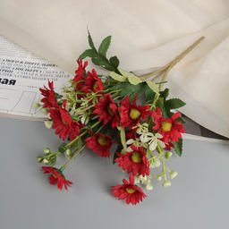 Цена за 2 шт. Букет искусственный Хризантема селебрейт, 30 см, МИКС