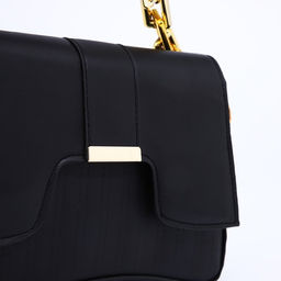 Сумка-мессенджер на магните, цвет чёрный - Simaland фото 6