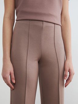 Dar Fit Pa?as? Y?rtma?l? Kad?n Pantolon