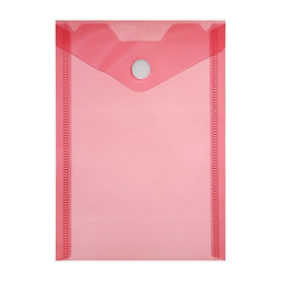 Набор из 5 штук, папка-конверт на кнопке, А6, 180 мкм, вертикальная, тонированная, 5 цветов - Calligrata фото 2