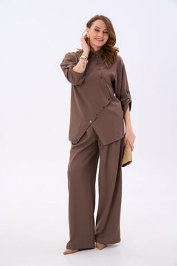 Джемпер NIKVA н987-3 мокко фото 2