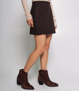 Юбка #КТ8662 (1), шоколадный