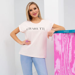 Футболка Модапозитив (пудра) - Charutti фото 6