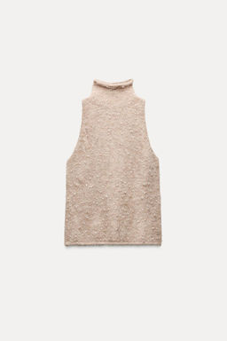 BEADED KNIT TOP - Zara фото 4