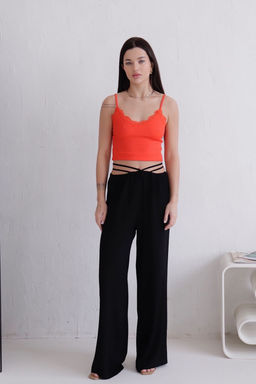 Топ с кружевом алый - Martichelli фото 14