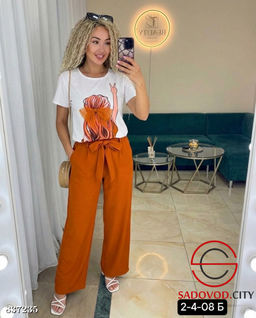 Костюм женский (футболка и штаны)