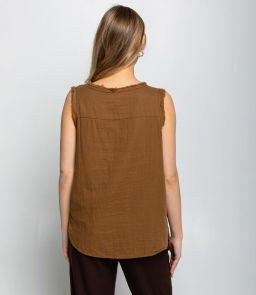 Майка #КТ5501 (1), коричневый - Dommod фото 3