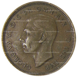 1/2 пенни 1938 года Австралия