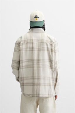 CHECKED FLANNEL SHIRT - Zara фото 11