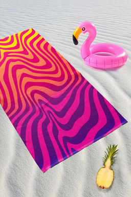 Полотенце пляжное Волна эмоций