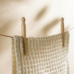 Набор прищепок SL Home, 20 шт., бамбук, 11×1.4 см