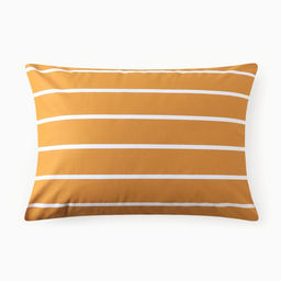 Наволочка Этель Mustard stripes 50*70см, 100% хлопок, поплин 125г/м2  фото 6