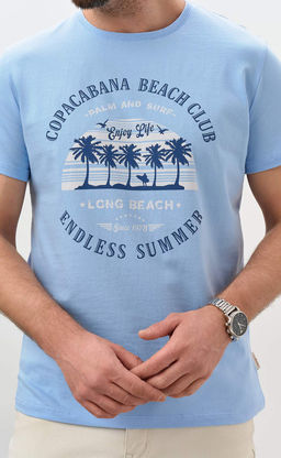 Футболка P611-06-936 blue - Primm фото 4