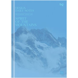 Бизнес-блокнот А5 120л. "Mountains" ("BG", ББ5т120_лг 62655) глянцевая ламинация