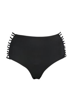 TRENDYOLMILLA Siyah Biyeli Yuksek Bel Hipster Bikini Alt? TBESS21BA0363  фото 7