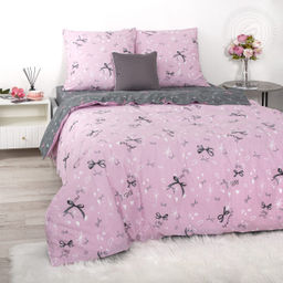 Постельное белье Флирт (поплин DE LUXE) 2,0 сп./Пододеяльник: 1 шт. - 215*175; Простыня: 1 шт. - 215*200; Наволочка: 2 шт. - 70*70; DE LUXE