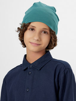 Шапка детская зеленая