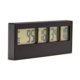 Часы электронные, обратный отсчёт, таймер, 4.7×11 см, толщина 1.2 см, от батареек CR2032