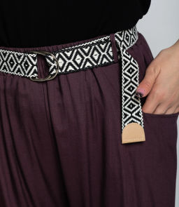 Брюки #ОКТ085008, сливовый - Dommod фото 5