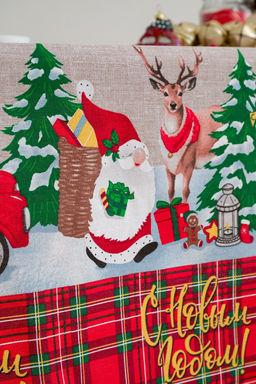 Скатерть Новогодние приключения - Натали фото 5