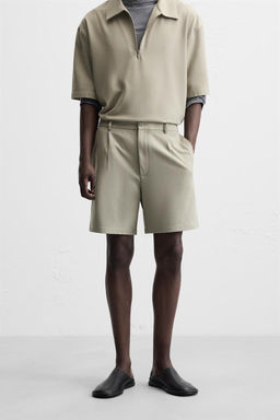COMFORT REGULAR FIT BERMUDA SHORTS - Zara фото 18