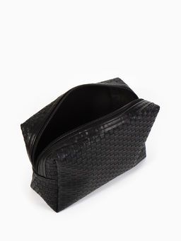 Косметичка универсальная, искусственная кожа, на молнии, чёрная