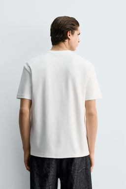 BASIC REGULAR FIT T-SHIRT - Zara фото 10