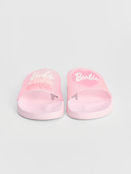K?z ?ocuk Barbie Bask?l? Terlik