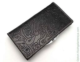 Большой женский кожаный кошелек Sergio Valentini СВ 3184-127/9