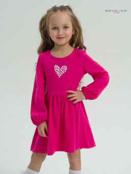 Платье Моана фуксия-лав ПС