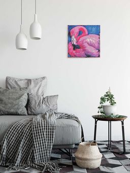 Набор для творчества Алмазная мозаика арт. 59806 / 20 РОЗОВЫЙ ФЛАМИНГО размер: 30*30 см - Феникс+ фото 3