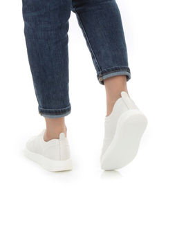 05-PDL195-6-1 LT. BEIGE Кроссовки женские (натуральная кожа) - Фабричный китай фото 3