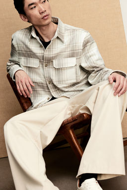 Sobrecamisa de fieltro Regular Fit - H&m фото 4