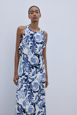 Vestido halter con volantes - H&m фото 2