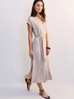 Платье миди с треугольным вырезом ZR2605012921-60 / Zarina