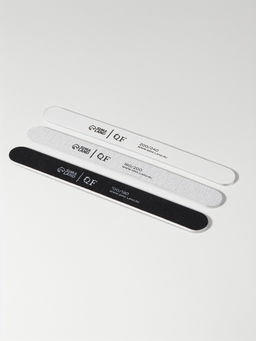 Цена за 2 шт. Набор пилок для ногтей, прямых, 100/180, 180/200, 200/240 грит, 18 см, 3 шт.