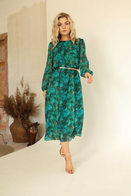 Платье AMORI 9568 изумруд