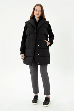 Женский черный жилет Неожиданная скидка в корзине - U.s. polo assn фото 4