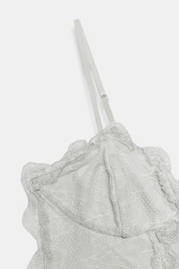 TOP CORSETERO COMBINADO ENCAJE / Lila - Zara фото 7