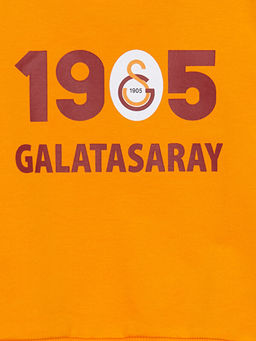 Bisiklet Yaka Galatasaray Bask?l? Erkek Bebek Sweatshirt ve E?ofman Alt 2li Tak?m - Waikiki фото 3