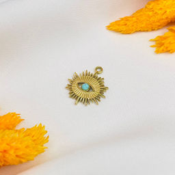 Подвеска с камнем Говлит (1 шт)