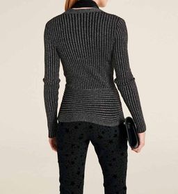 Пуловер, черно-серебристый - Heine фото 4