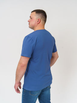 Футболка мужская Экстрим индиго