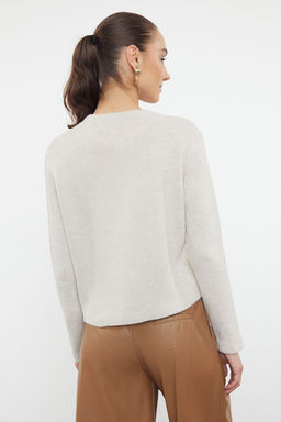 TRENDYOLMILLA Siyah Basic Ceket Gorunumlu Triko H?rka TWOAW24HI00090  фото 20